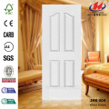 JHK-004 CE Certicicate 4 panel model mountain grain white primer door panel with high quality